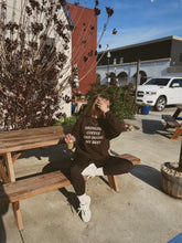 Load image into Gallery viewer, drinking coffee sweatshirt