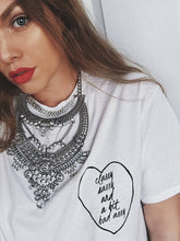 Load image into Gallery viewer, bad assy heart tee