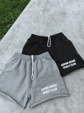 Load image into Gallery viewer, going home early club shorts