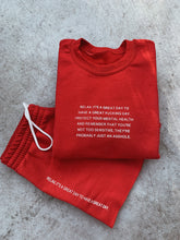 Load image into Gallery viewer, the relax sweat set