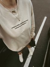 Load image into Gallery viewer, healthy & hydrated sweatshirt