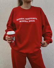 Load image into Gallery viewer, Naughty &amp; Nice Sweatshirt
