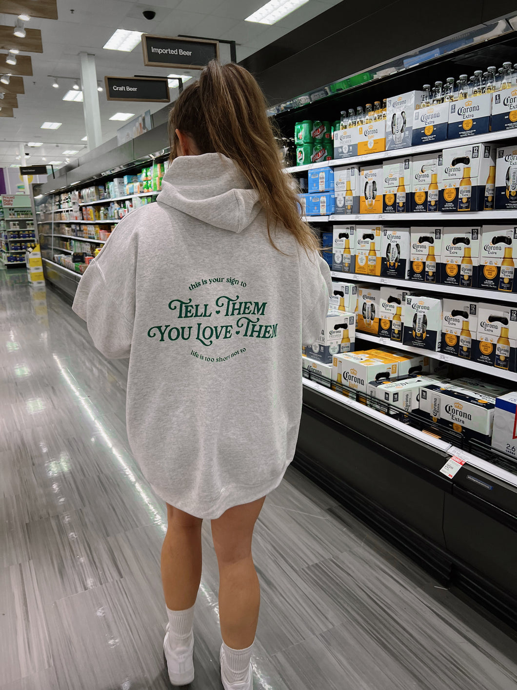 tell them you love them hoodie